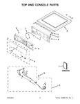 Diagram for 02 - Top And Console Parts