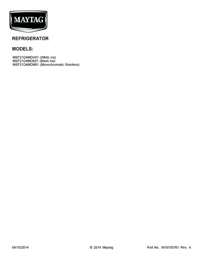 Diagram for MSF21D4MDE01