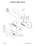 Diagram for 02 - Control Panel Parts