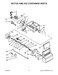 Diagram for 06 - Motor And Ice Container Parts