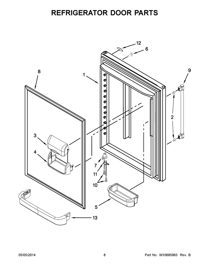 Diagram for MBF2258DEE00