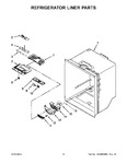 Diagram for 03 - Refrigerator Liner Parts