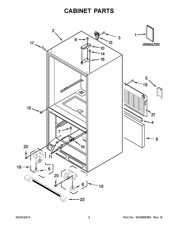 Diagram for MBF2258DEE00