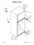 Diagram for 02 - Cabinet Parts