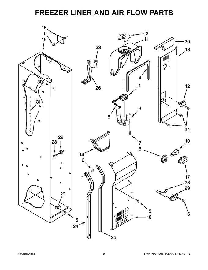 Diagram for JS42NXFXDW05