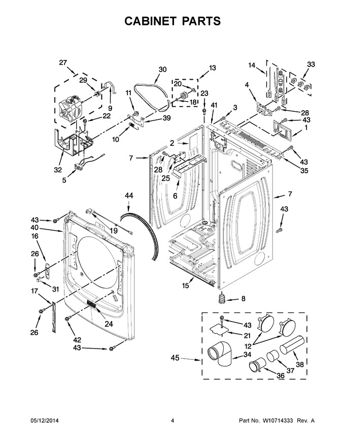 Diagram for MED8100DW0
