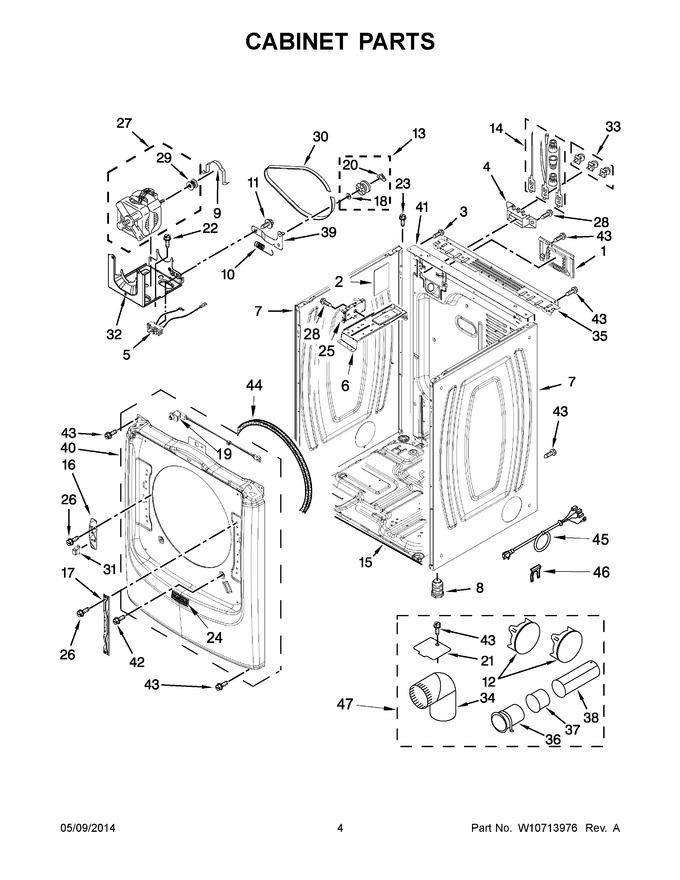 Diagram for YMED5100DW0