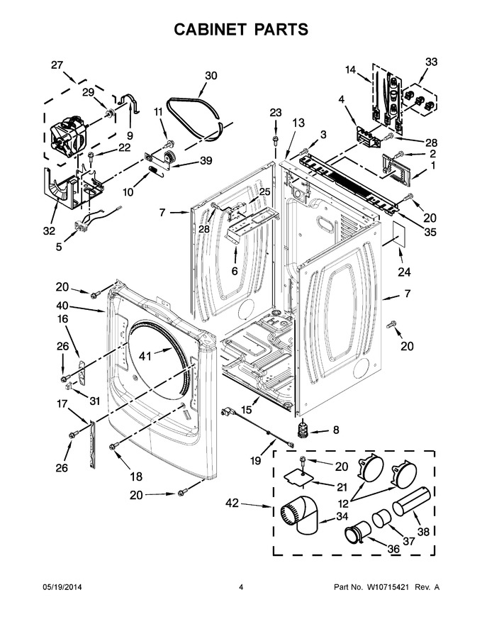 Diagram for MED7100DW0