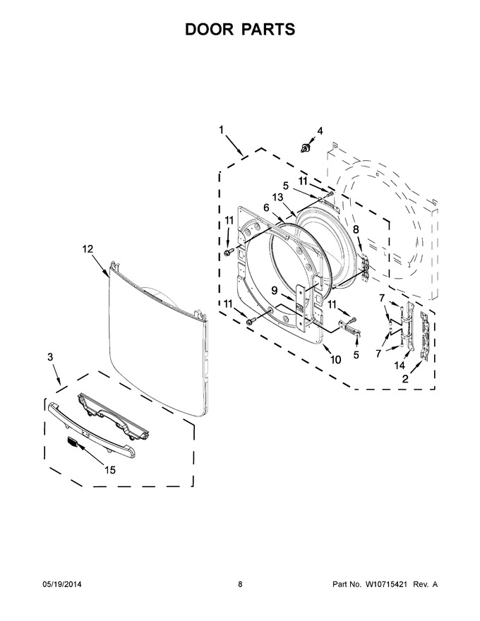 Diagram for MED7100DW0