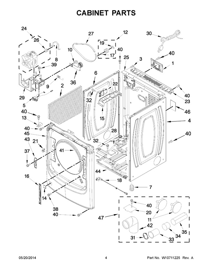 Diagram for MGD5100DW0