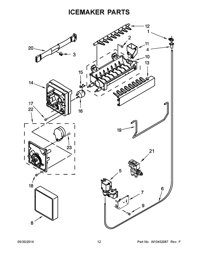 Diagram for MFW2055YEW00