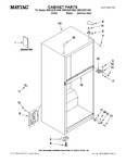 Diagram for 01 - Cabinet Parts