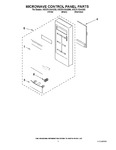 Diagram for 02 - Microwave Control Panel Parts