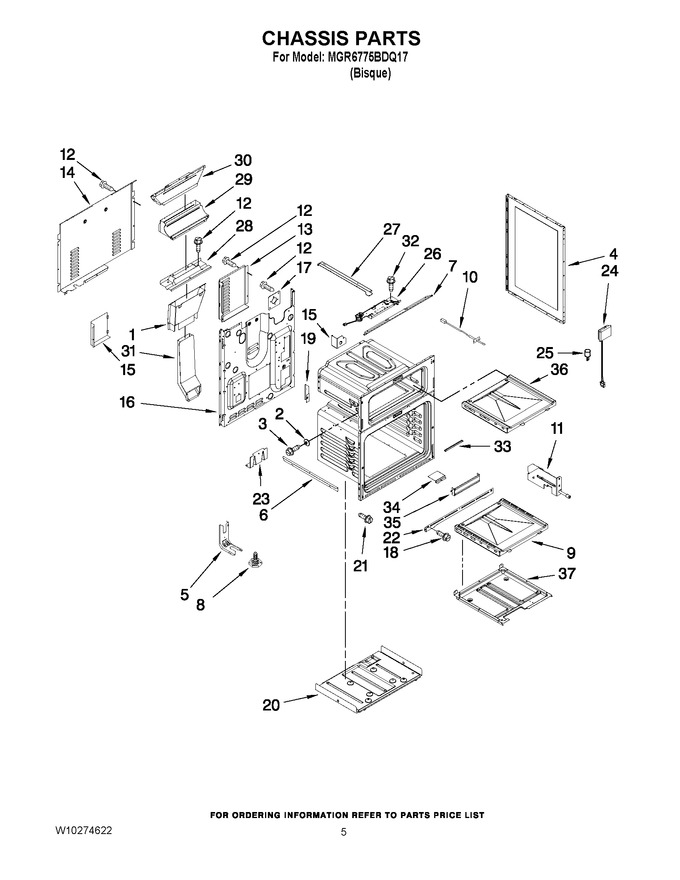 Diagram for MGR6775BDQ17