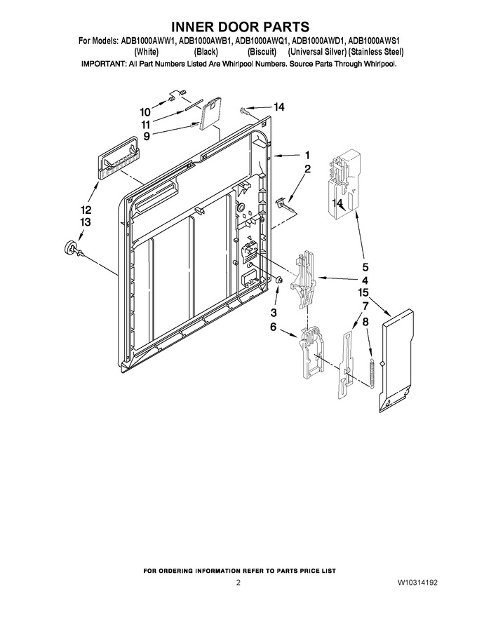 Diagram for ADB1000AWD1