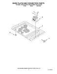 Diagram for 06 - Base Plate And Convection Parts