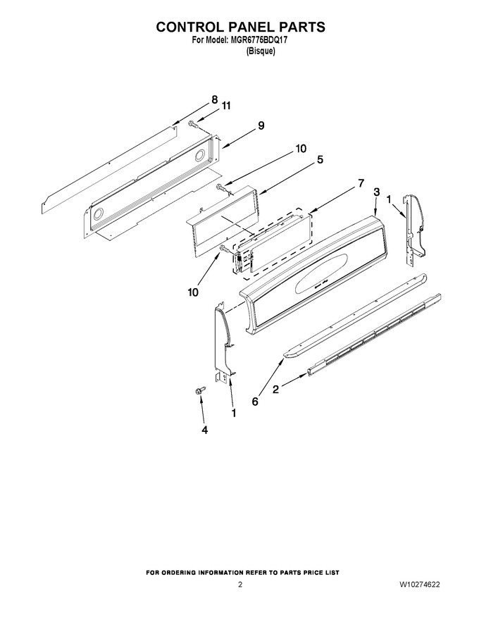 Diagram for MGR6775BDQ17