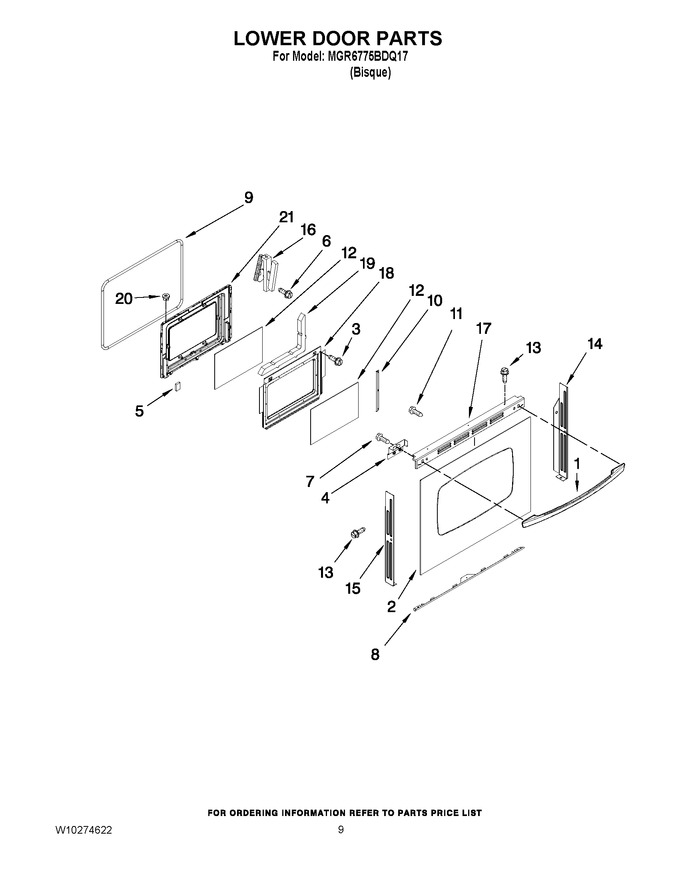 Diagram for MGR6775BDQ17