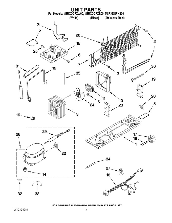 Diagram for M8RXDGFXW00