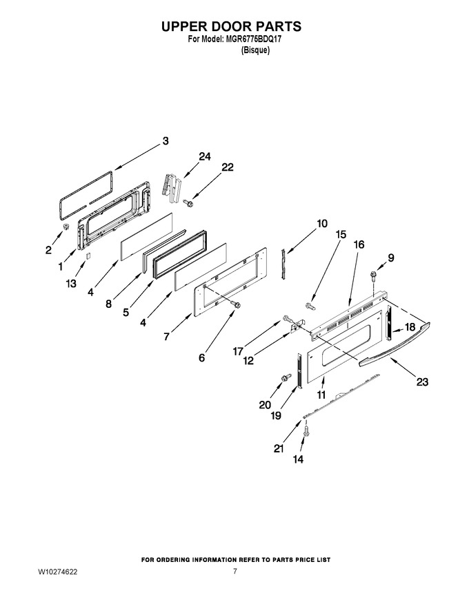 Diagram for MGR6775BDQ17