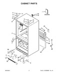 Diagram for 02 - Cabinet Parts