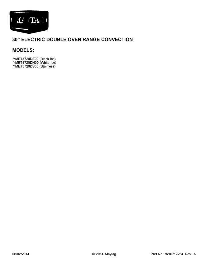 Diagram for YMET8720DS00