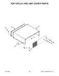Diagram for 11 - Top Grille And Unit Cover Parts