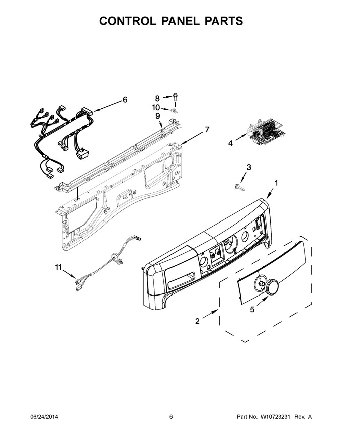 Diagram for MHW4300DW0