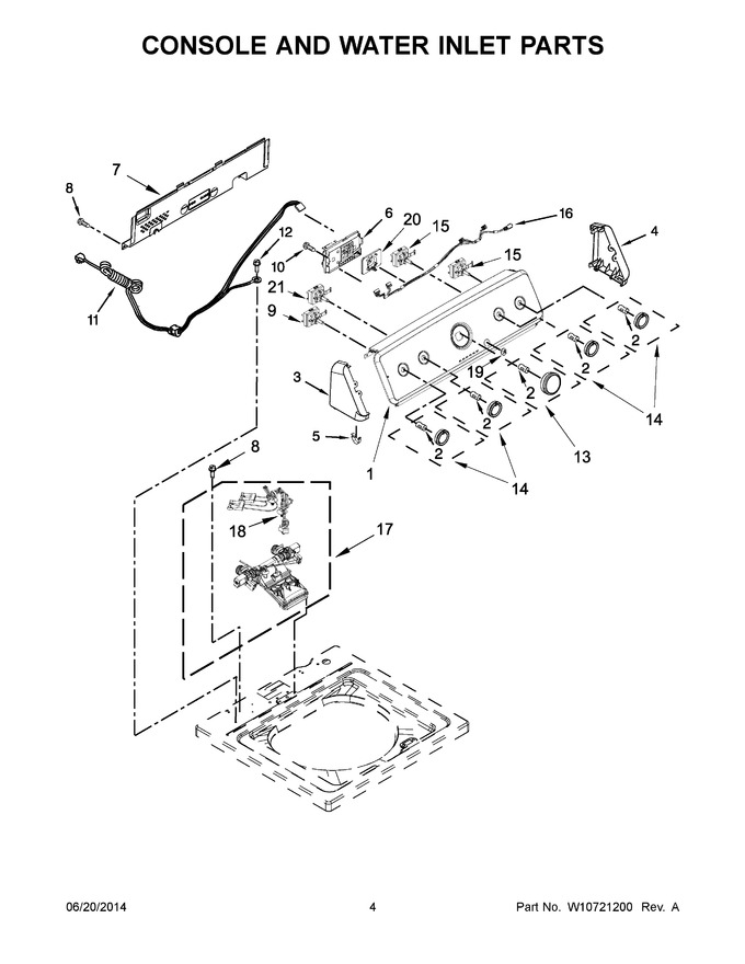 Diagram for MVWC555DW0