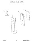Diagram for 02 - Control Panel Parts