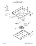 Diagram for 02 - Cooktop Parts