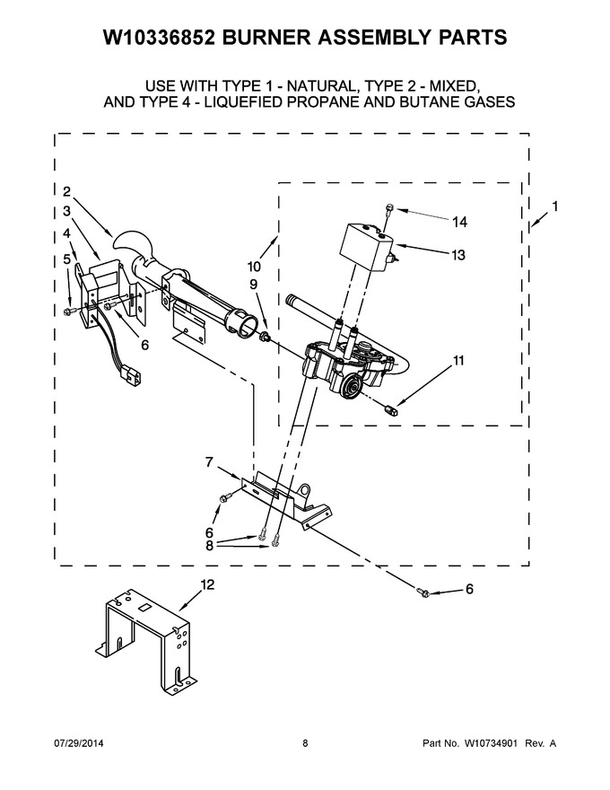 Diagram for MGDX500BW2