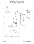 Diagram for 02 - Control Panel Parts