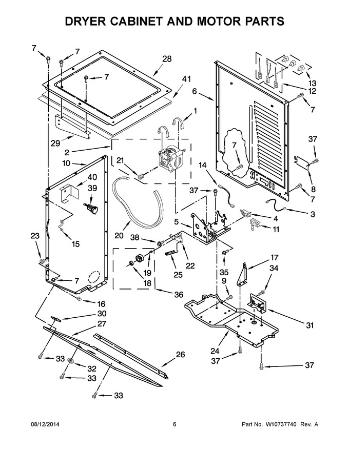 Diagram for MET3800XW2