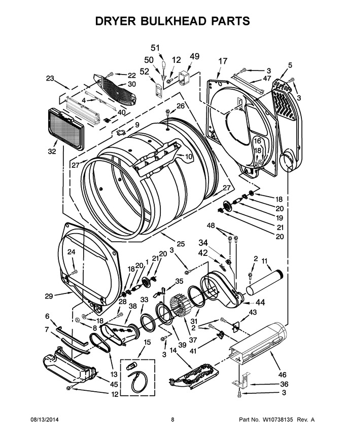 Diagram for YMET3800XW2