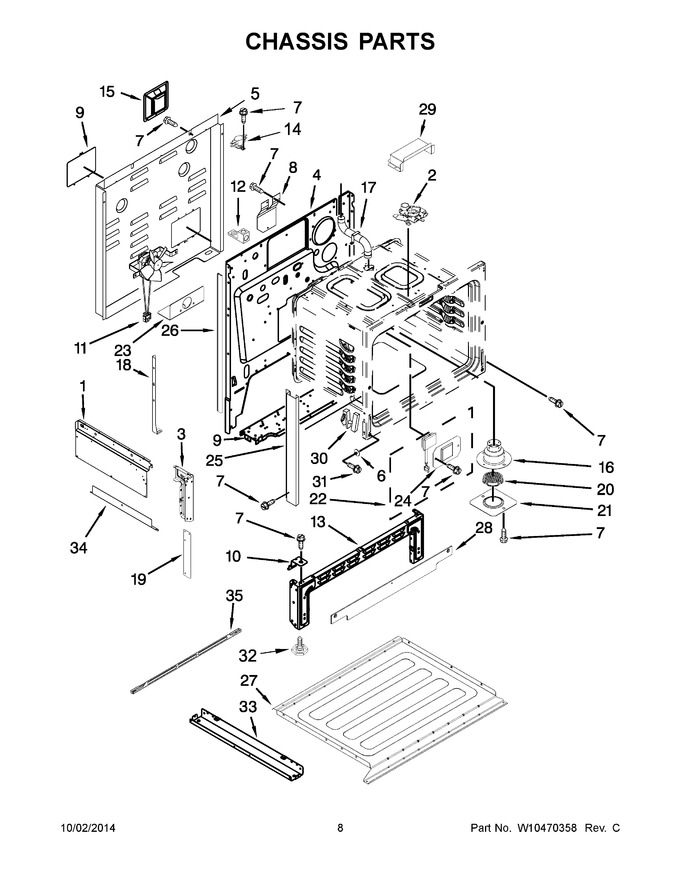 Diagram for JES9800CAB01