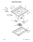 Diagram for 02 - Cooktop Parts