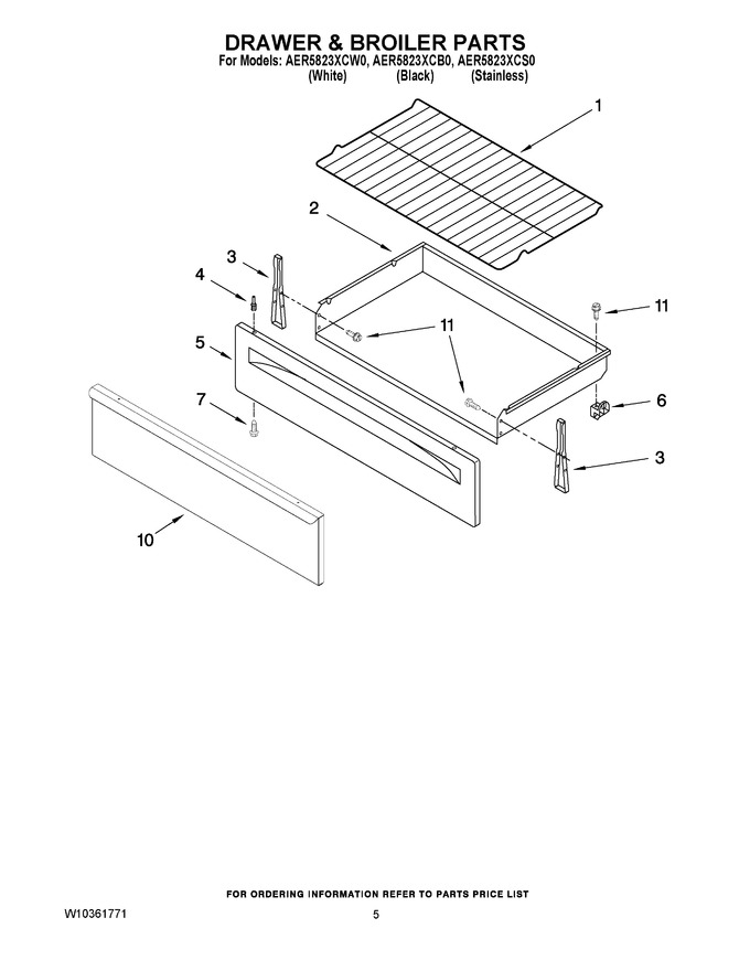 Diagram for AER5823XCB0