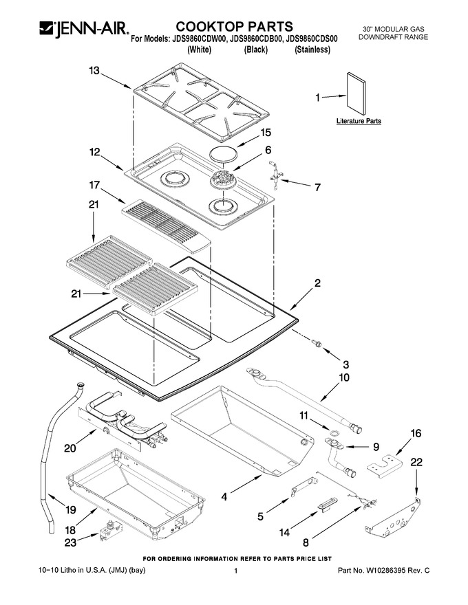 Diagram for JDS9860CDB00