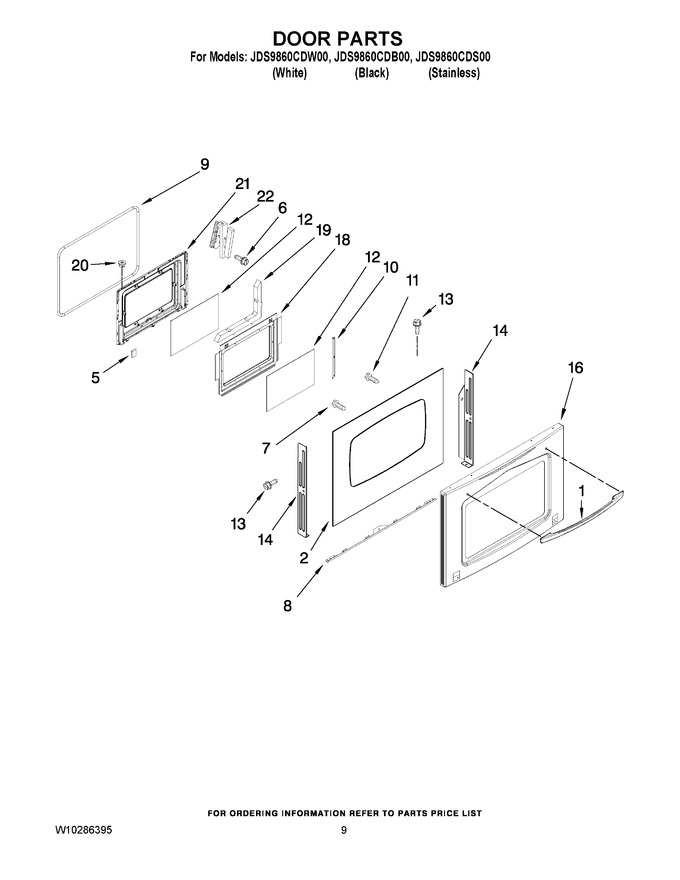Diagram for JDS9860CDB00