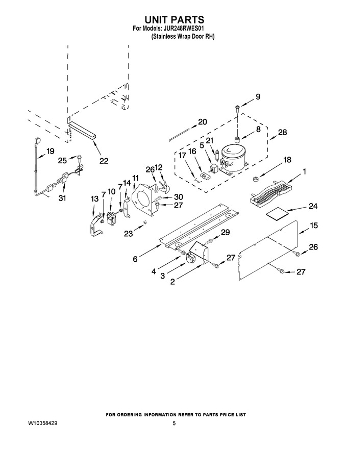 Diagram for JUR248RWES01