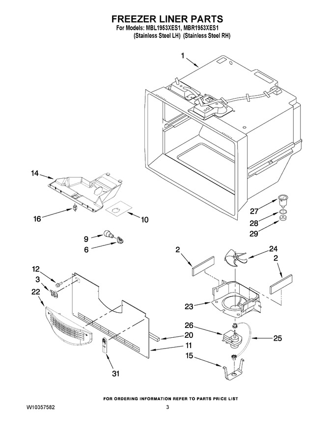 Diagram for MBR1953XES1