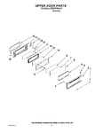 Diagram for 04 - Upper Door Parts