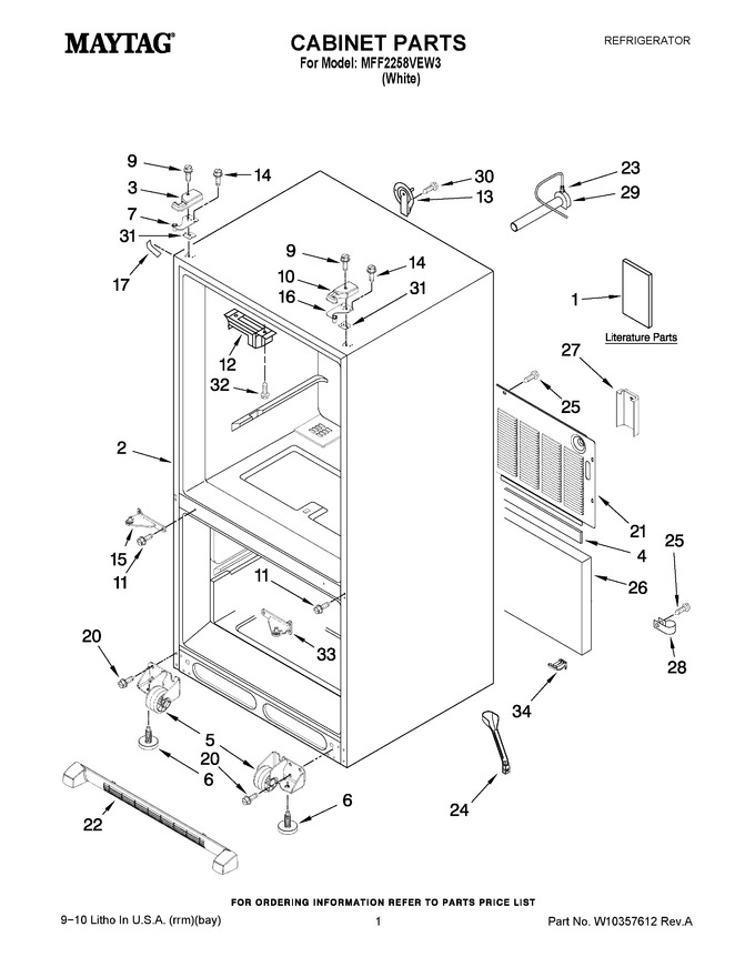 Diagram for MFF2258VEW3