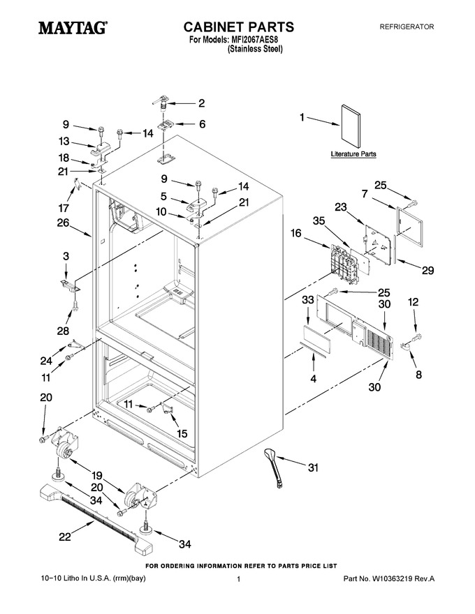 Diagram for MFI2067AES8