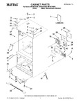 Diagram for 01 - Cabinet Parts