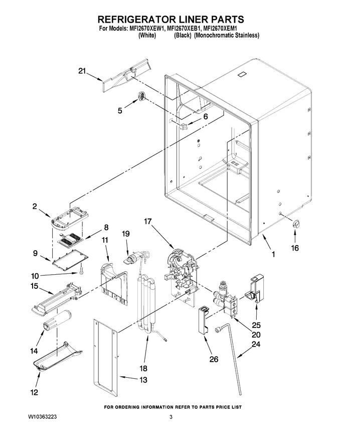 Diagram for MFI2670XEM1