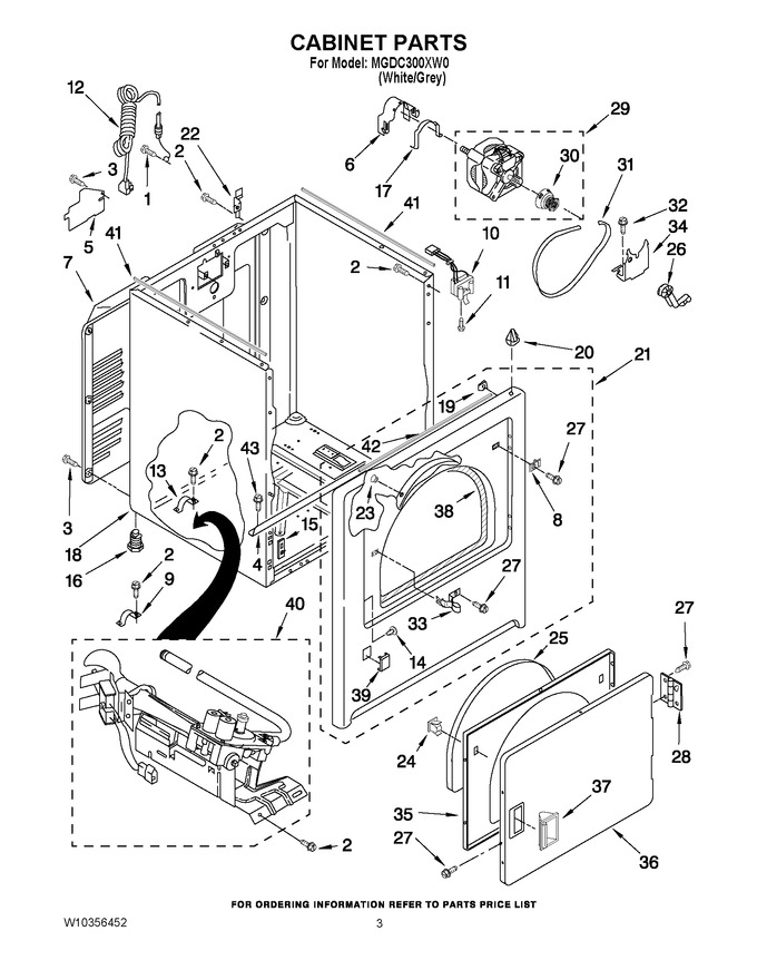 Diagram for MGDC300XW0