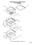Diagram for 03 - Refrigerator Shelf Parts