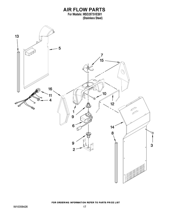 Diagram for MSD2573VES01
